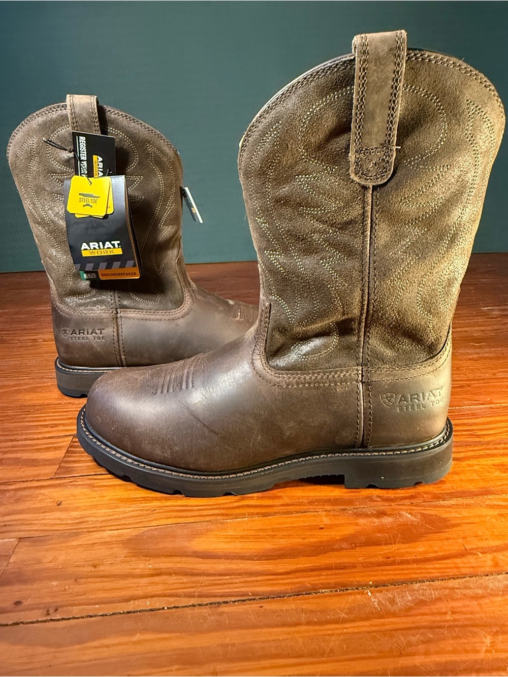 Ariat Steel-toed Groundbreaker Work Boot